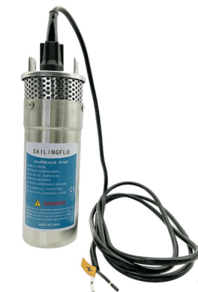 Pompe submersible 12 volts