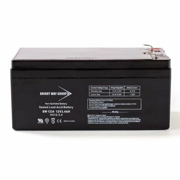 BW1234 batterie alarme