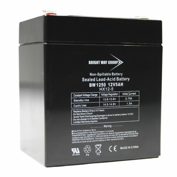 BW1250 batterie alarme