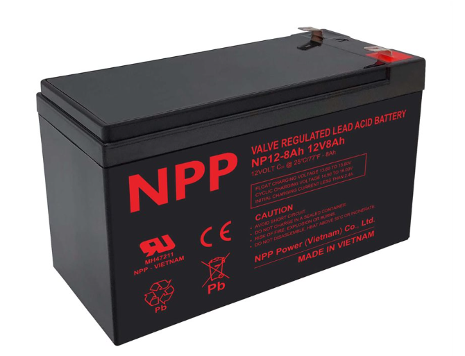 Batterie NP12-8AH-T2 12V/8A