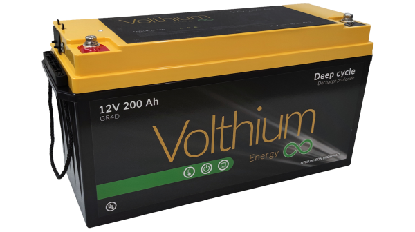 Batterie Volthium lithium 12V 300AH AUTOCHAUFFANTE