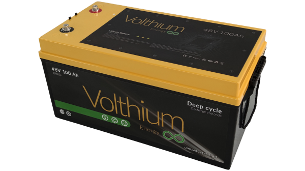 Batterie Volthium lithium 48V 100AH AUTOCHAUFFANTE