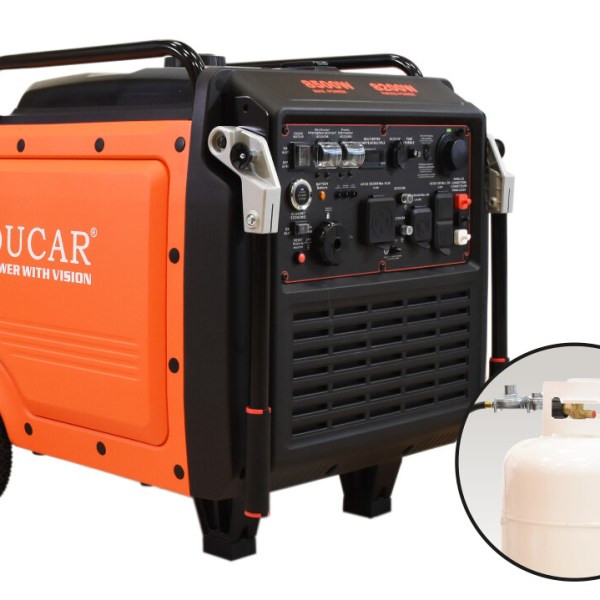 Génératrice Ducar silencieuse 8600W (Dual Fuel: Propane et essence)