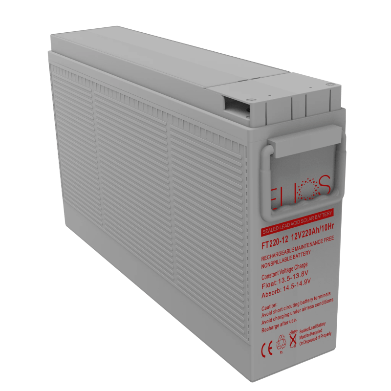 Elios Altilium FT220-12 | Batterie AGM 12V – 220Ah Front Terminal