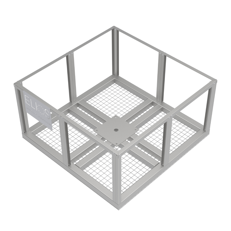 Elios Basket 4 – Base lestée pour poteau Arbora P4 (à remplir de roches)