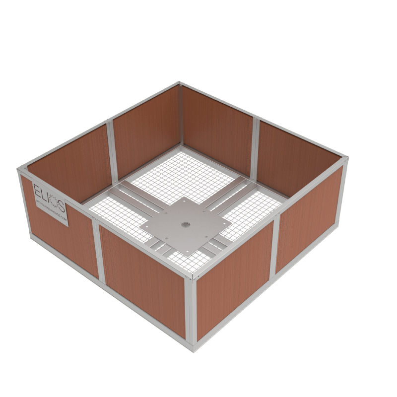 Elios Basket 8 – Base lestée pour poteau Arbora P8 (à remplir de roches)