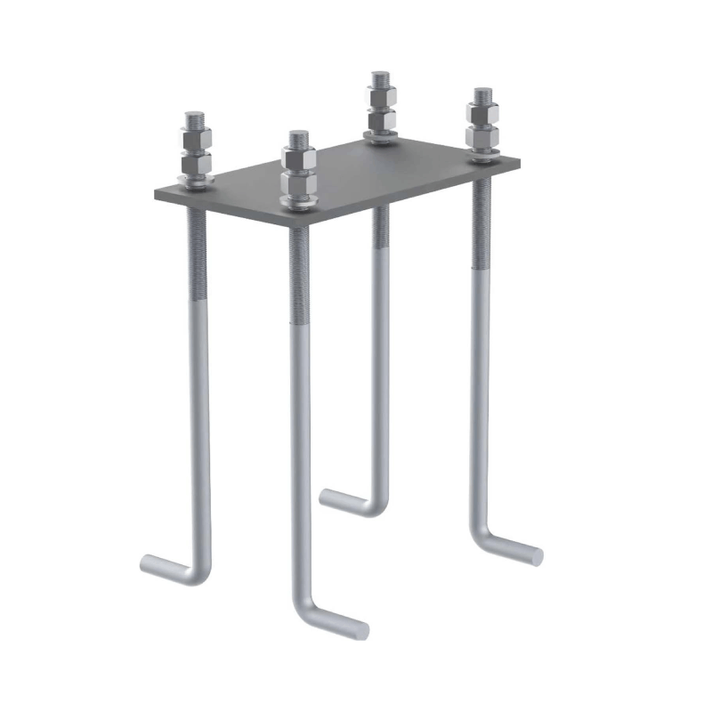Kit de boulons de fondation Elios pour système Terra Ground Mount G10