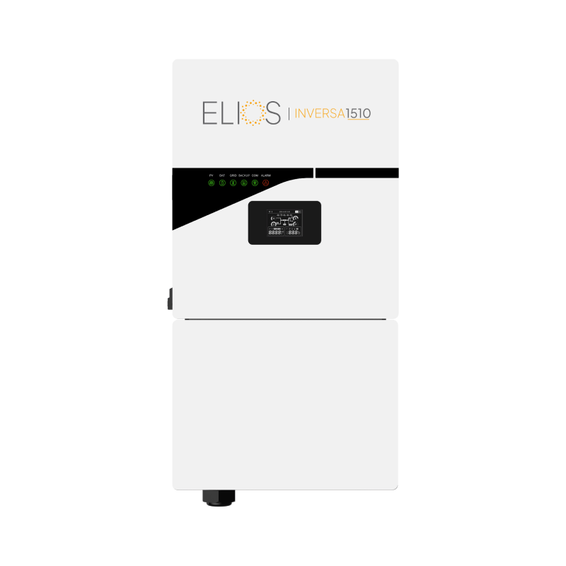 Elios Inversa1510 – Onduleur hybride 10 kW / 15 kW avec chargeur 48 V et disjoncteurs intégrés
