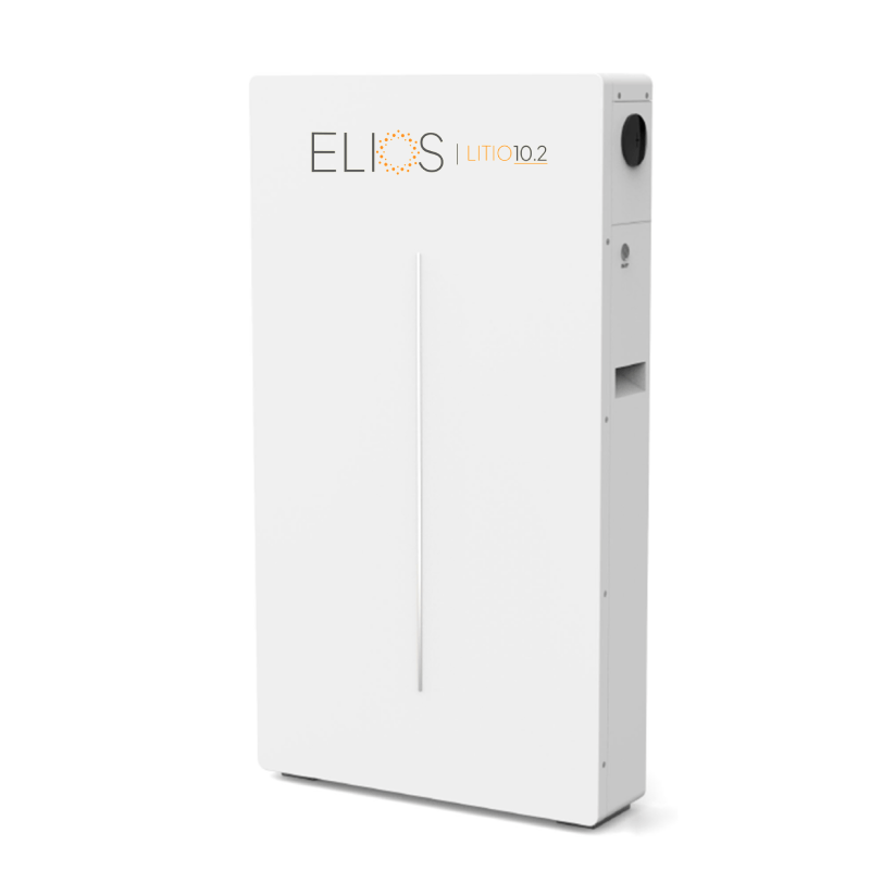 Elios Litio 10.2G | Batterie murale hybride solaire 10,24 kWh |  Certifiée UL1973