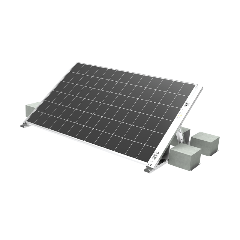 Elios Tectum T1 – Système de montage lesté pour toiture plate (1 panneau)