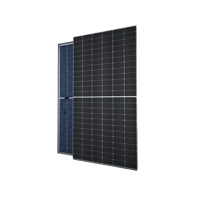 Panneau solaire bifacial Elios Voltaic 600HC-BF – 600 W demi-cellule N-Type monocristallin cadre gris 35 mm