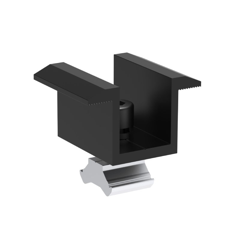 Pince intermédiaire ajustable noire Elios 30/35/40 mm