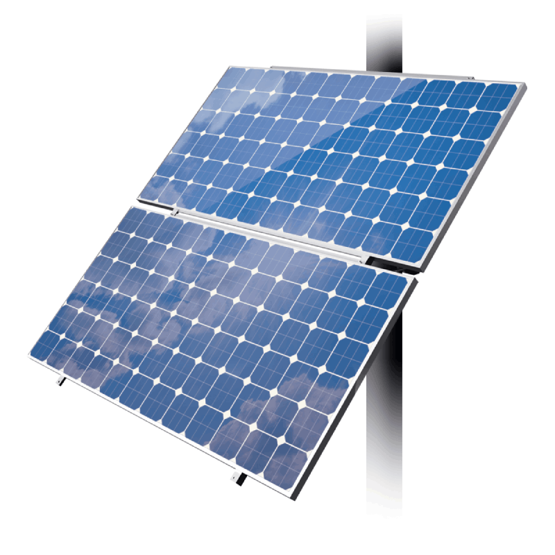 Système de montage Elios Koala M2 – Support pour 2 panneaux solaires